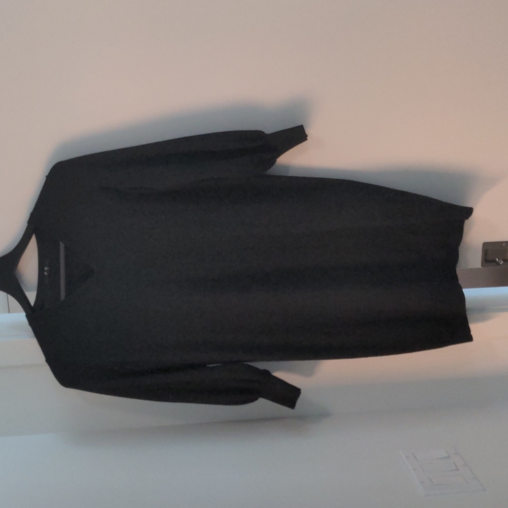 Black sweater dress size small, Uniqlo